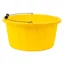 Red Gorilla Premium Shallow Bucket Yellow