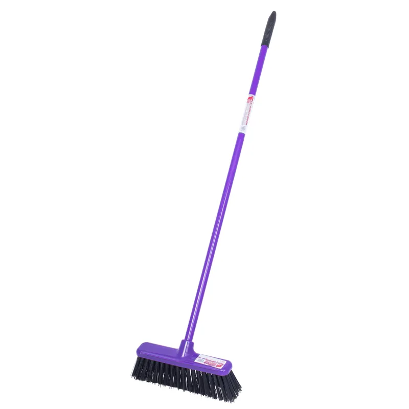 Red Gorilla Small Gorilla Broom with Hard Bristle 30cm Head Purple