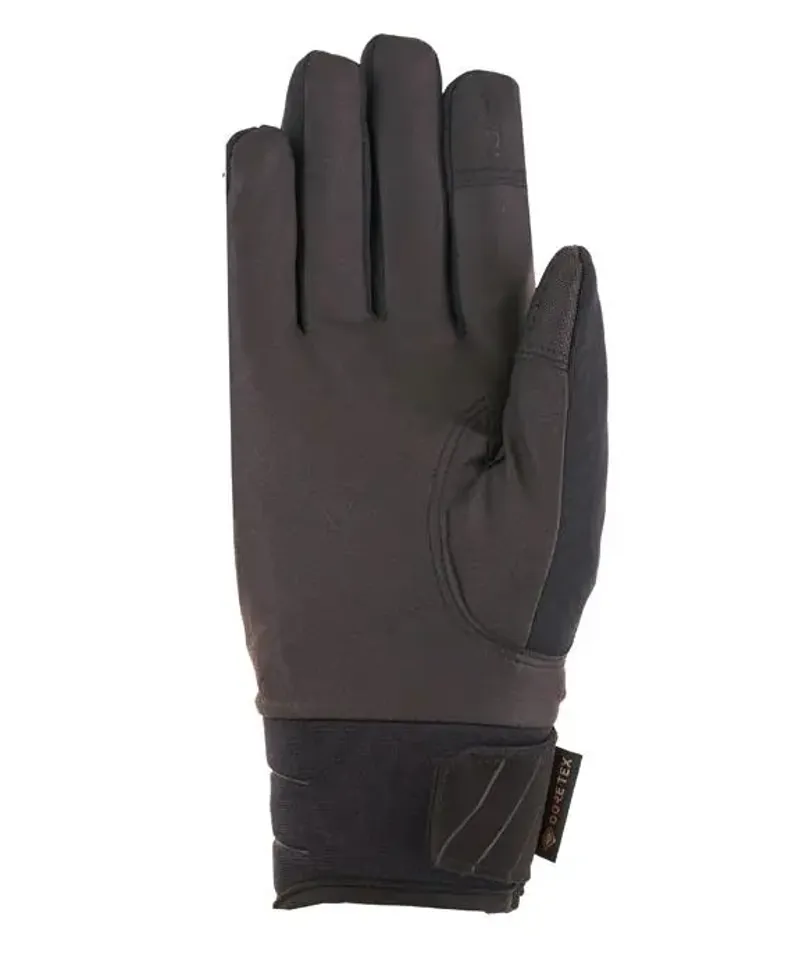 Roeckl Fourinhand Riding Gloves Black/Smoky Brown-1