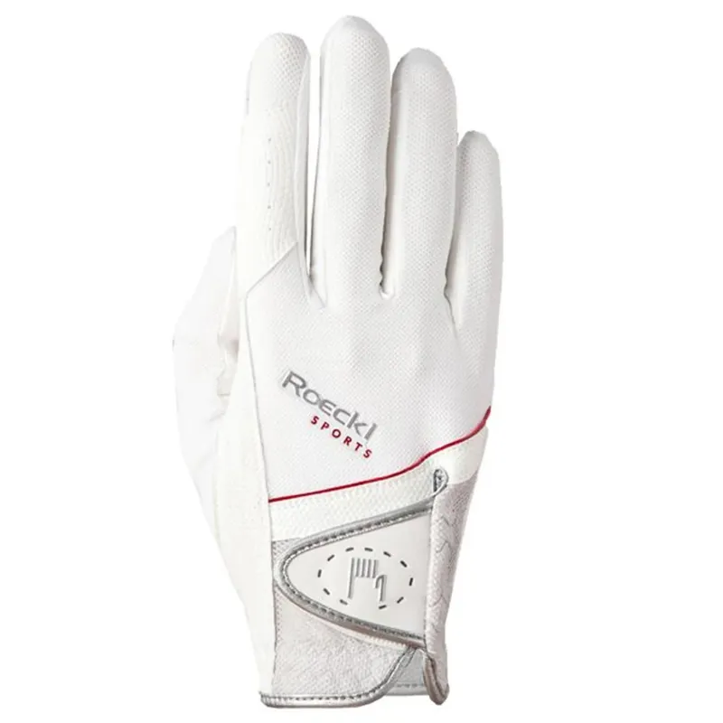 Roeckl Madrid Riding Gloves White