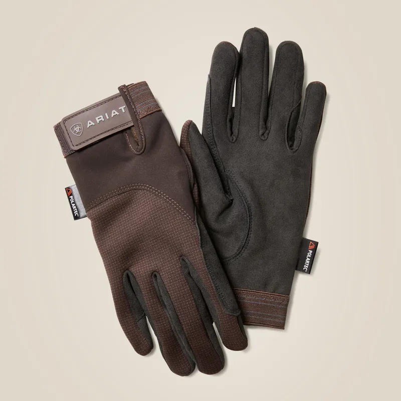 Ariat Unisex Insulated Tek Grip Glove Bark