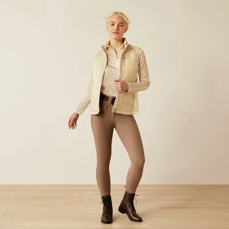 Ariat Womens Fusion Insulated Gilet Almond Milk-3
