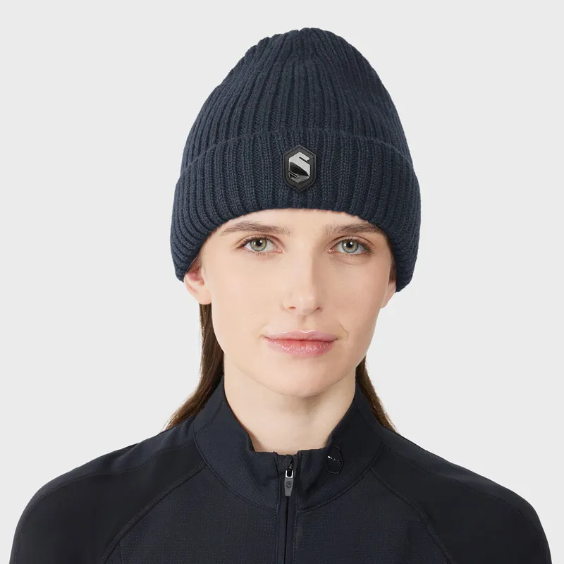 Samshield Aubrey Beanie Navy Black Chrome