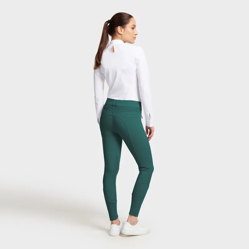 Samshield Chloe Knee Grip Breech Posy Green-2