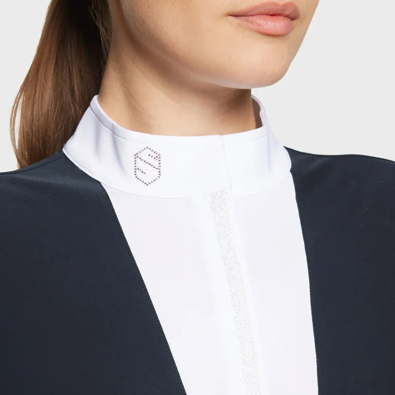 Samshield Faustine Boreal Shirt Navy Holo-1