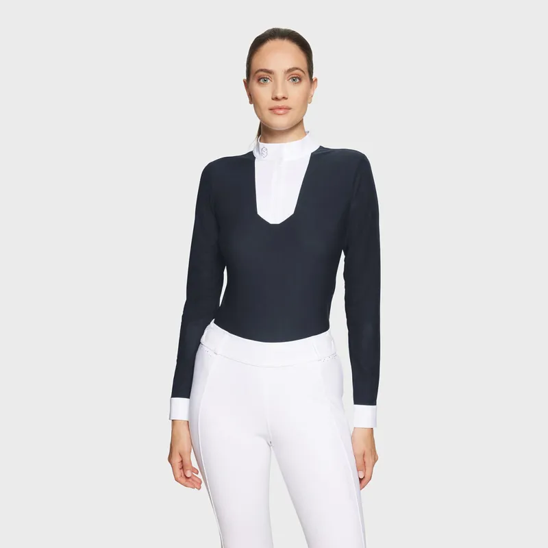 Samshield Faustine Boreal Shirt Navy Holo