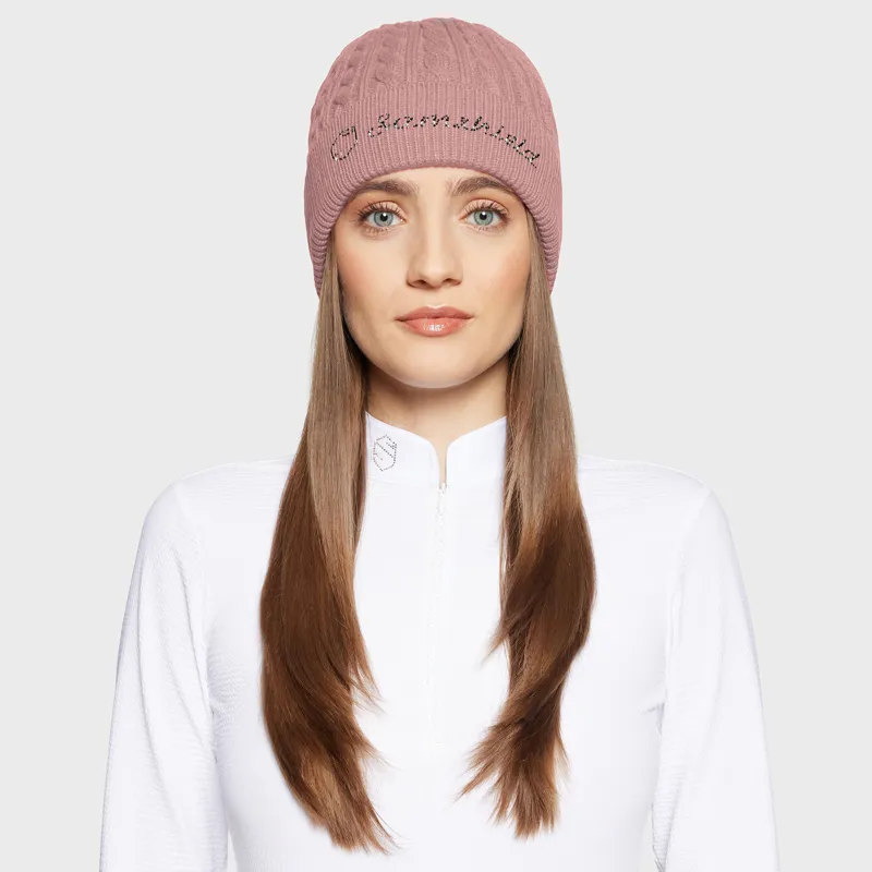 Samshield Mira Crystal Beanie Blush Pink