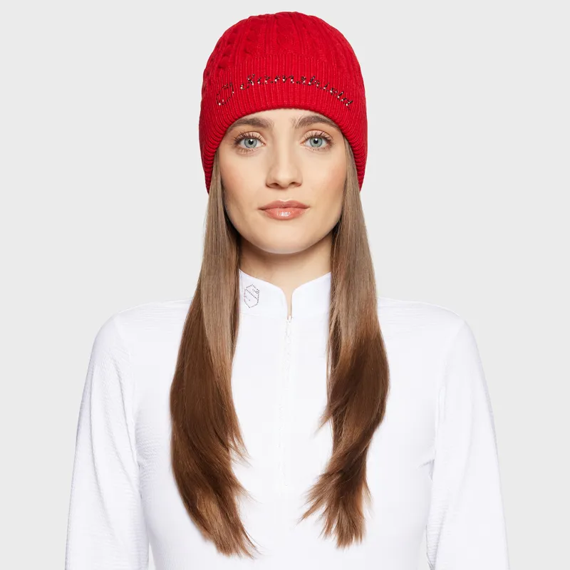 Samshield Mira Crystal Beanie Raspberry