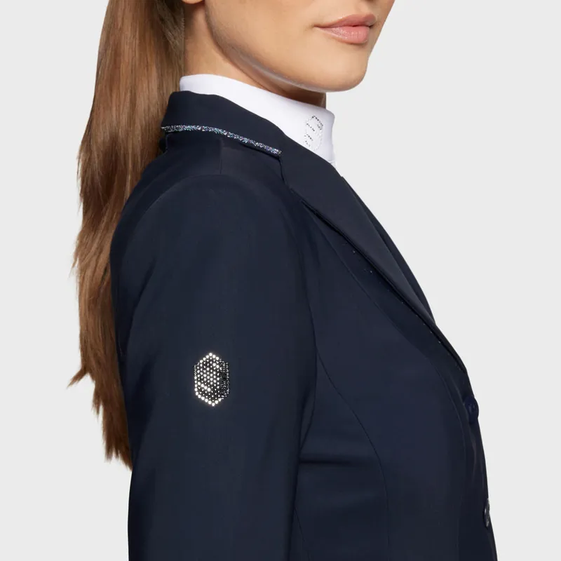 Samshield Victorine Crystal Fabric Tall Navy-2