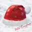 Childs Santa Glitter Snowflake Hat Silk - Red 