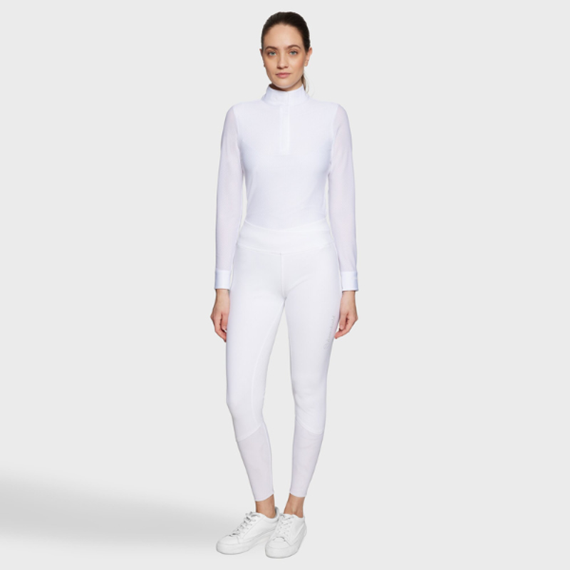 Samshield Alpha Knee Patch Breech White-1