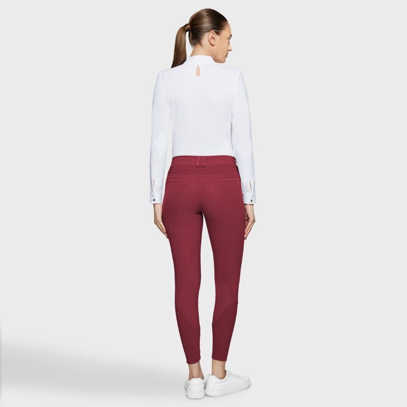 Samshield Chloe Knee Grip Breech Raspberry-1