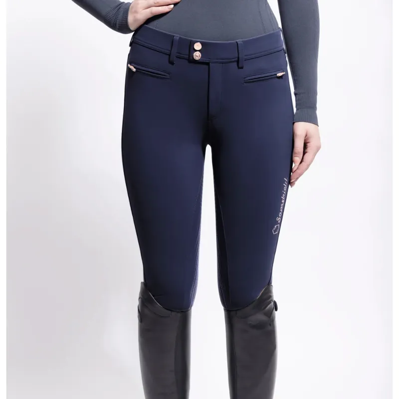 Samshield Diane Full Grip Breech Navy/ Rose Gold-2