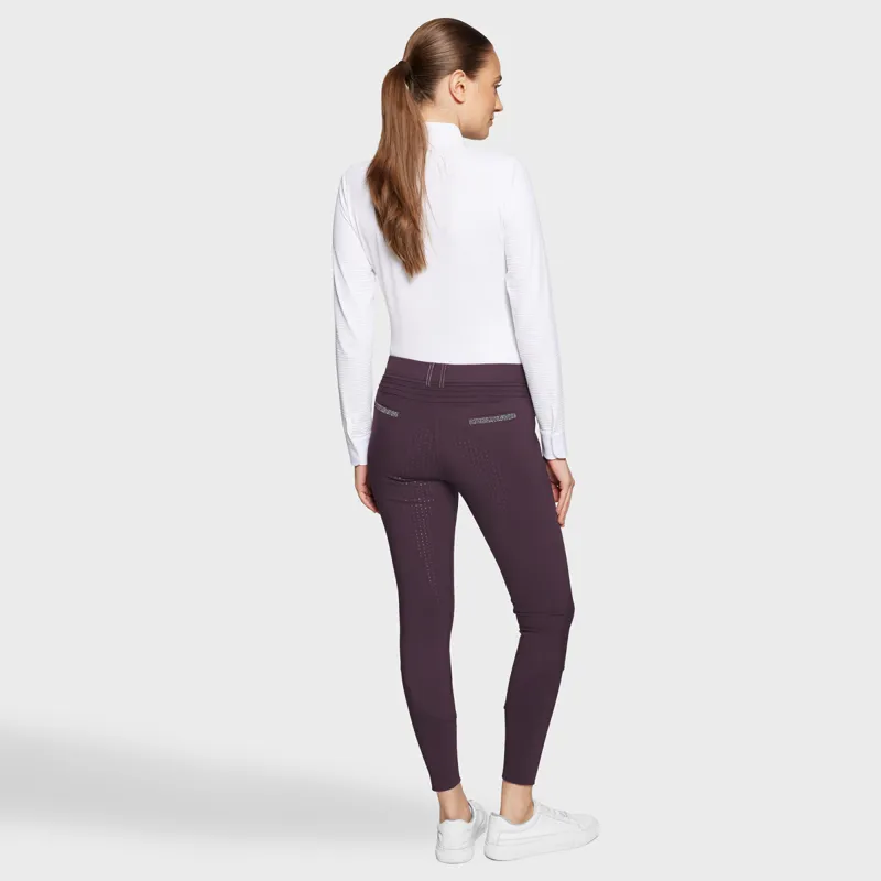 Samshield Diane Full Grip Breeches Aubergine-1