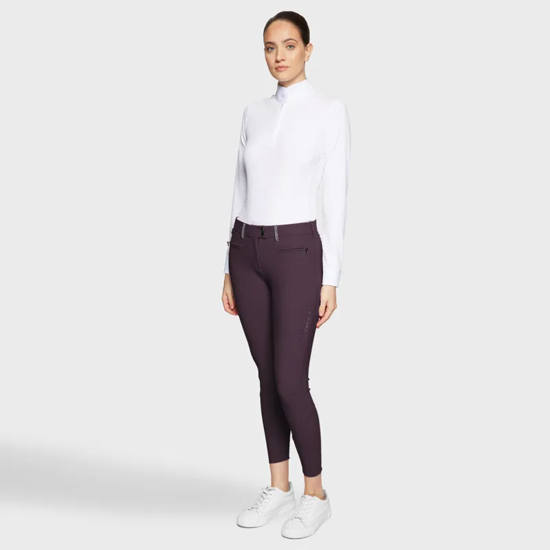 Samshield Diane Full Grip Breeches Aubergine