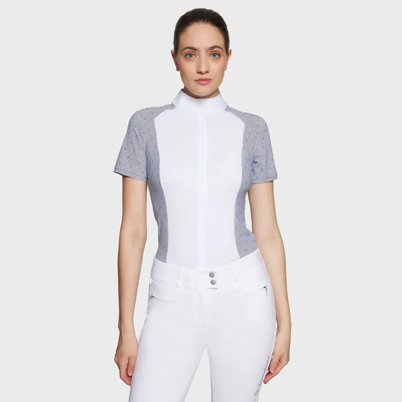 Samshield Gretta Short Sleeve Shirt Navy Blazon