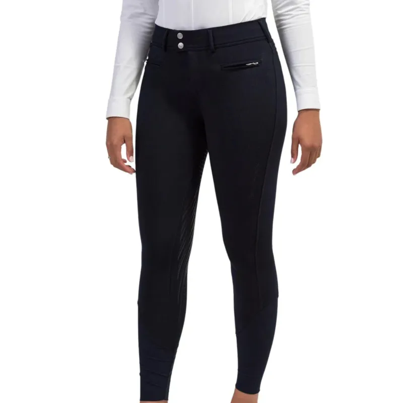 Samshield Ladies Chloe Script Full Grip Breeches Black
