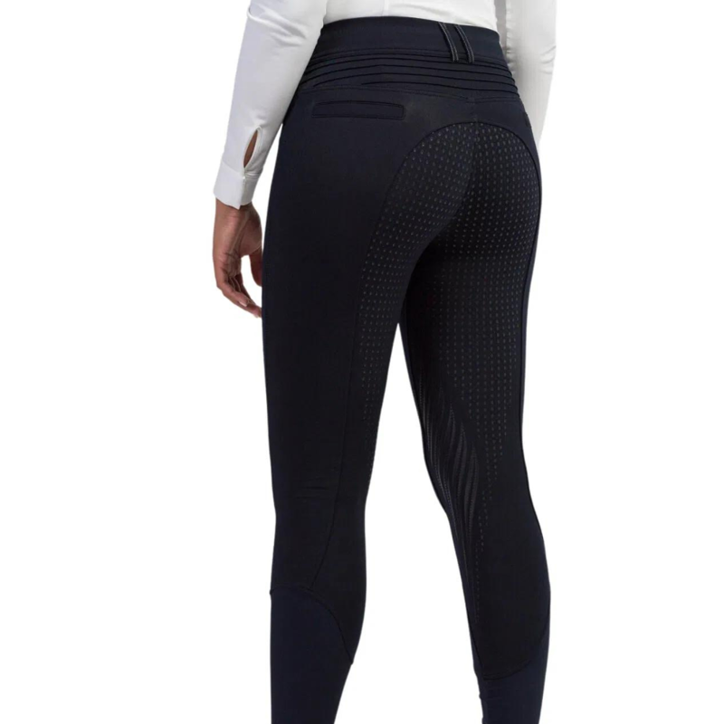 Samshield Ladies Chloe Script Full Grip Breeches Black-1