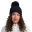 Samshield Ladies Mira Intarsia Beanie Navy Tone On Tone