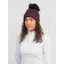 Samshield Ladies Mira Script Beanie Amarante Tone On Tone