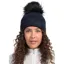 Samshield Ladies Mira Script Beanie Navy Tone On Tone