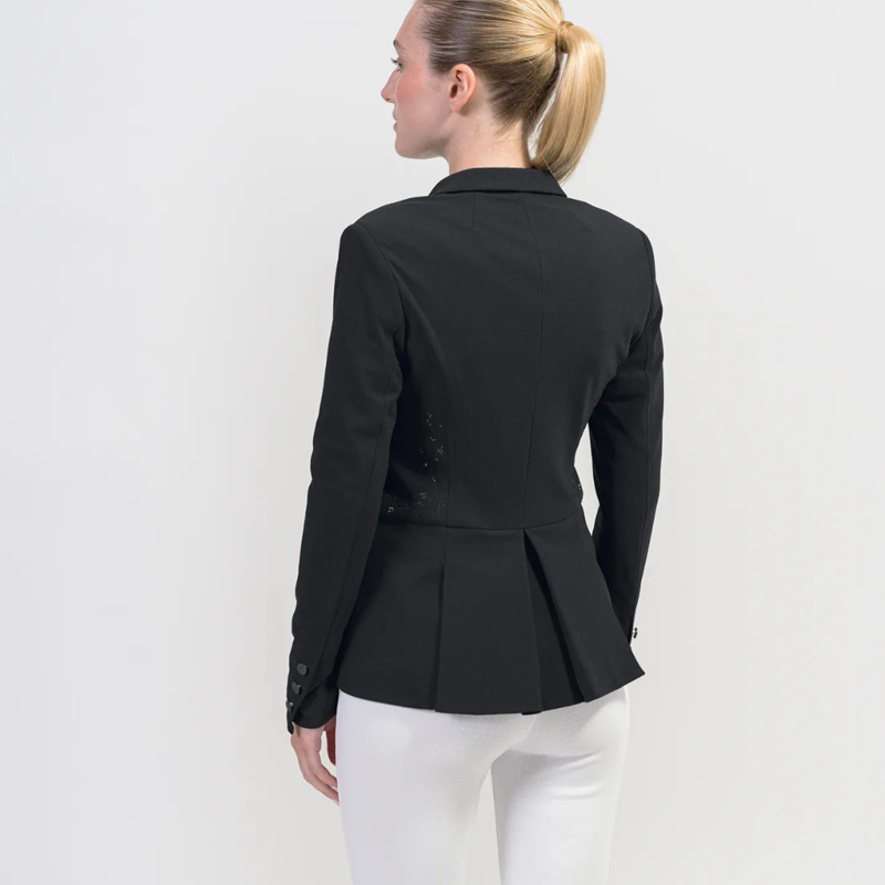 Samshield Ladies Victory Crystal Leaf Competition Jacket Black-1