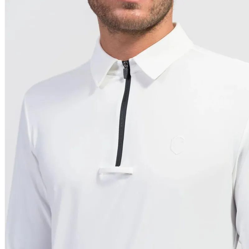 Samshield Men's Henri Long Sleeve Show Shirt White