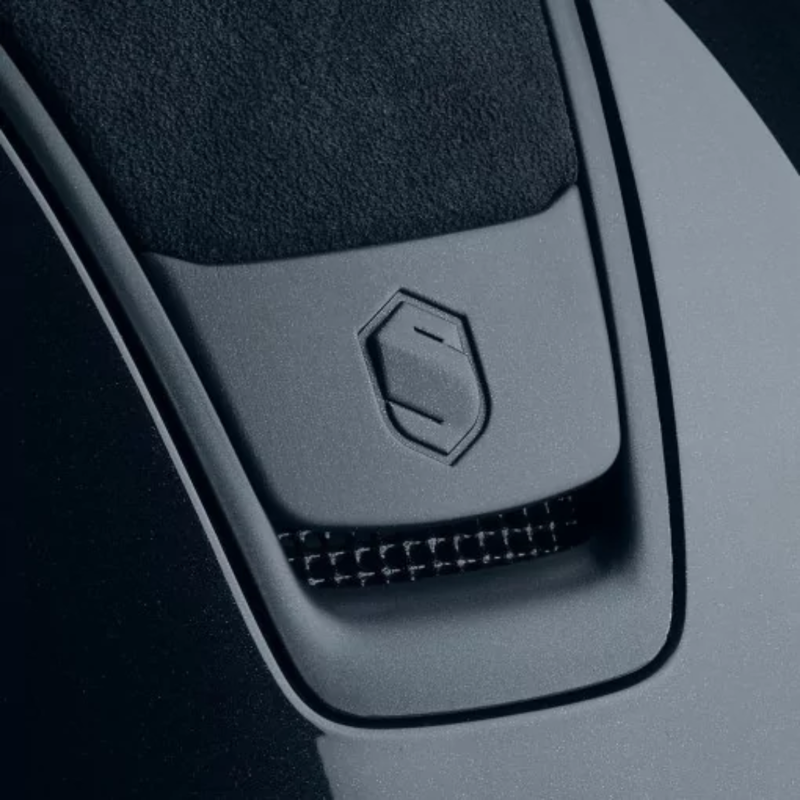 Samshield 2.0 Miss Shadow Glossy Medium Shell Blue Alcantara Blue Top/ Frontal Band -2