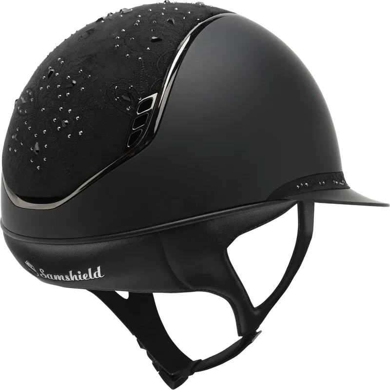 Samshield Miss Shield 2.0 Black Crystal Bloom Frontal Band and Top-1