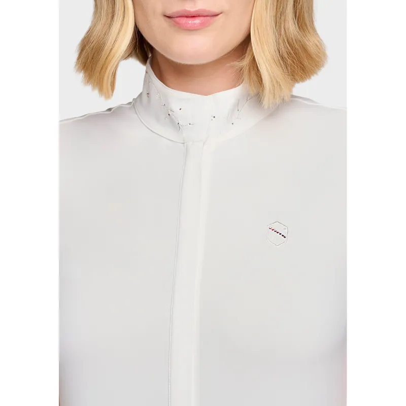 Samshield Rosaline Short sleeve Shirt White-1