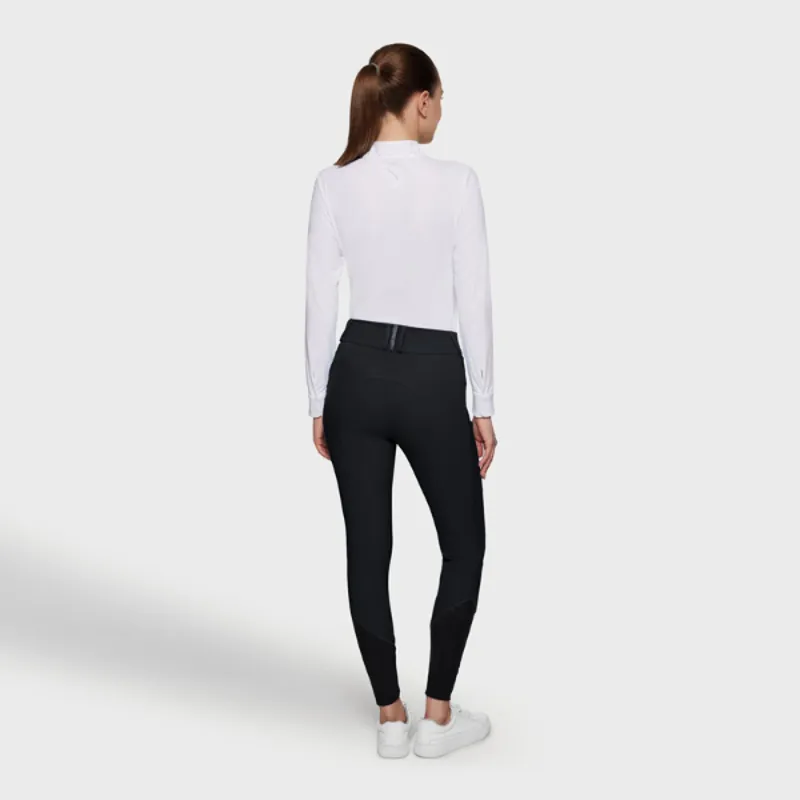 Samshield Tallia Knee Patch Breeches Black-2