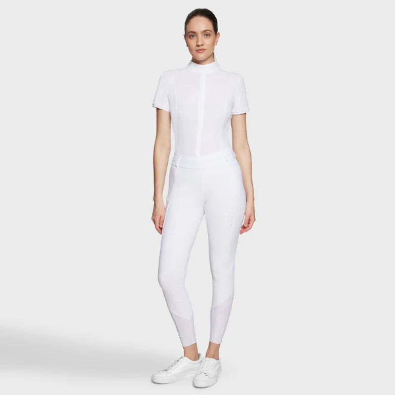 Samshield Tallia Knee Patch Breeches White