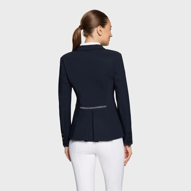 Samshield Victorine Crystal Fabric Competiton Jacket Navy-1