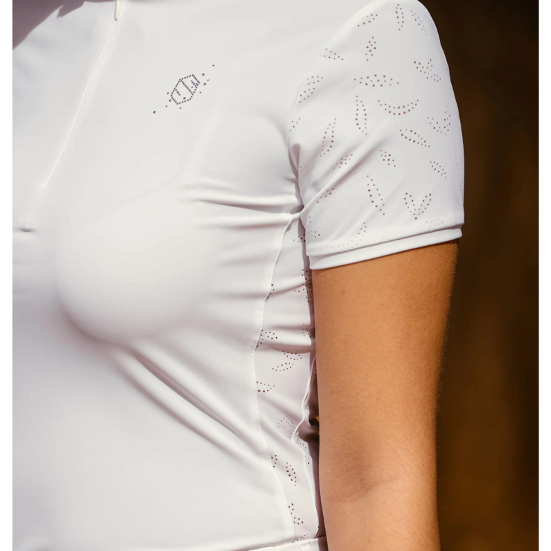 Samshield Women's Louison Short Sleeve Show Shirt White-4
