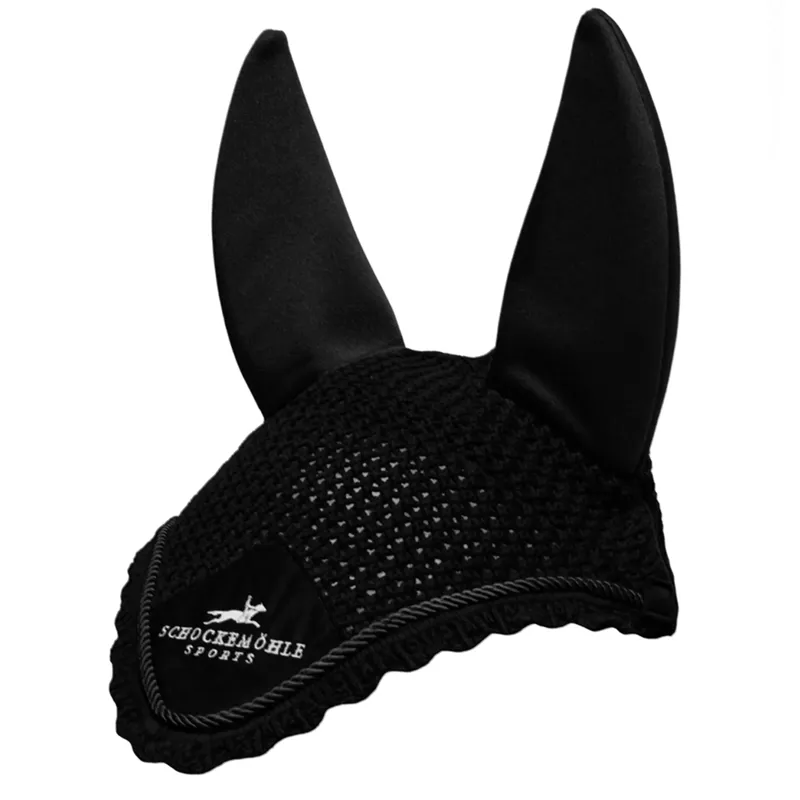 Schockemohle Air Silent Fly Veil Style Black