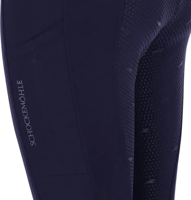 Schockemohle Air Sporty Riding Tights FS Style Dark Navy-2