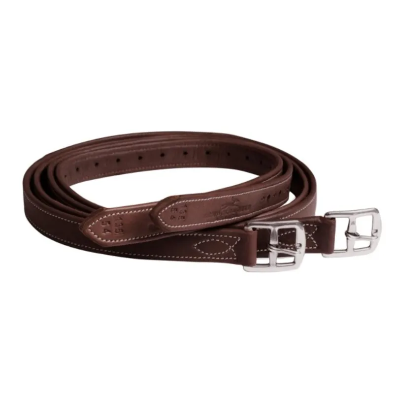 Schockemohle Chantilly Stirrup Leathers Espresso