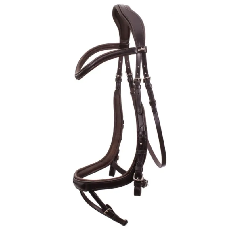 Schockemohle Equitus Alpha Anatomic Bridle Brown