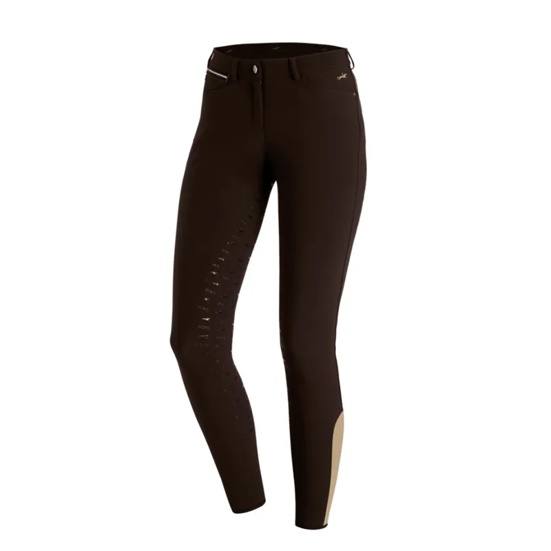 Schockemohle Ladies Electra Breeches Dark Brown