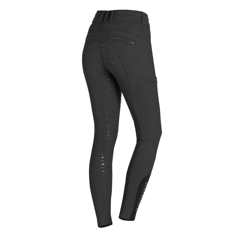 Schockemohle Ladies Winter Heather FS Style Breeches Graphite-1
