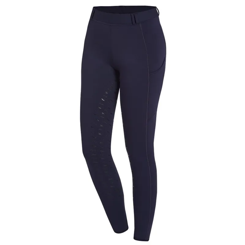 Schockemohle Ladies Winter Riding Tights Navy