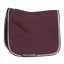 Schockemohle Neo Star Pad D Style Dressage Saddlepad Burgundy Full