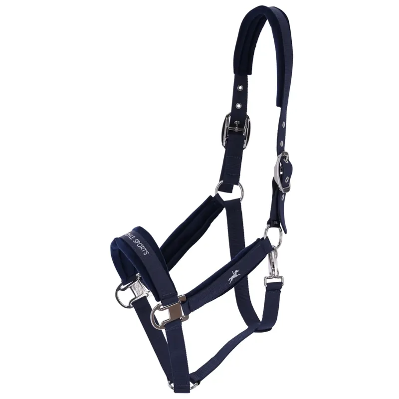 Schockemohle Soft Velvet Headcollar Dark Navy