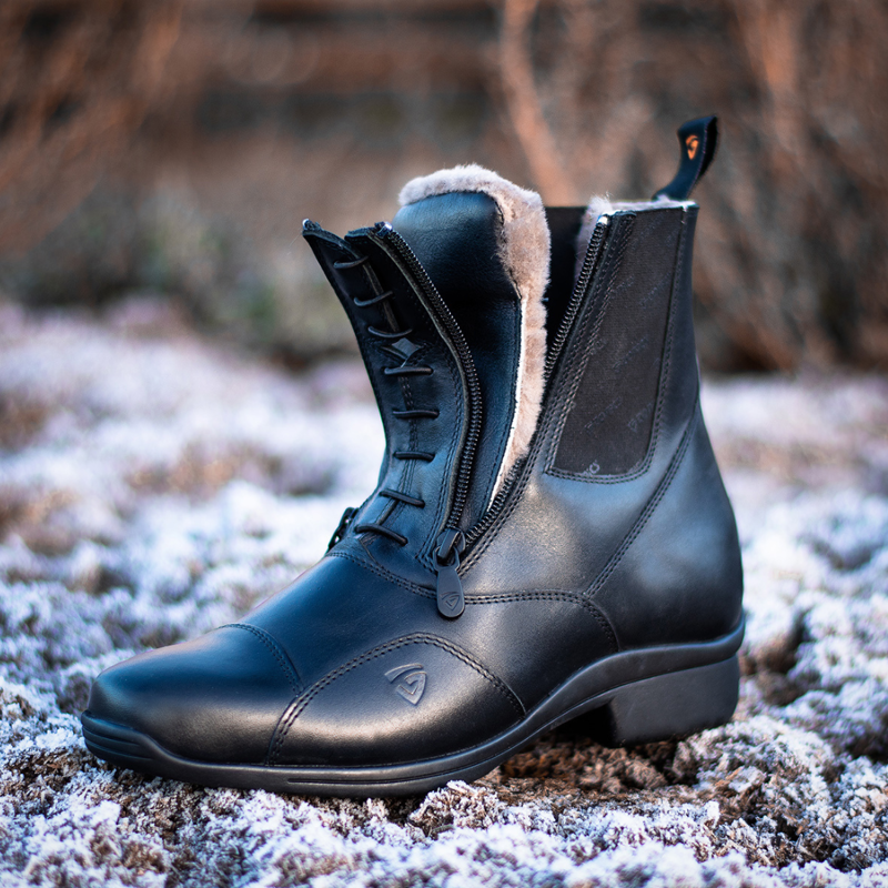 Schockemohle Tonic Paddock Boot Stardust Frost Black-2