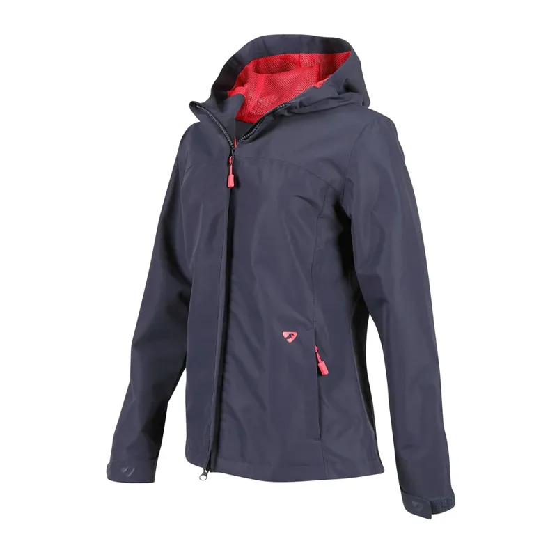 Aubrion Cloudburst Raincoat - Young Rider NAVY-1