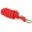 Shires Plain Headcollar Lead Rope 1.8m Red 