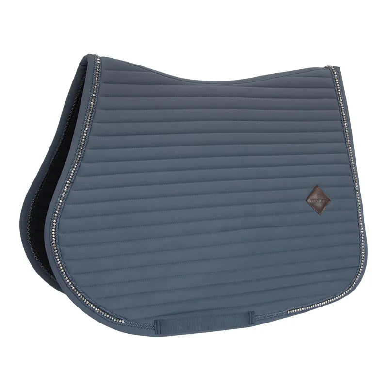 Kentucky Jumping Saddle Pad Pearls Grey-2