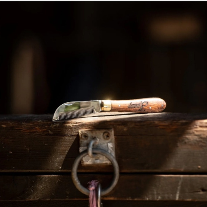 Smart Grooming Fold Up Levelling Knife-2