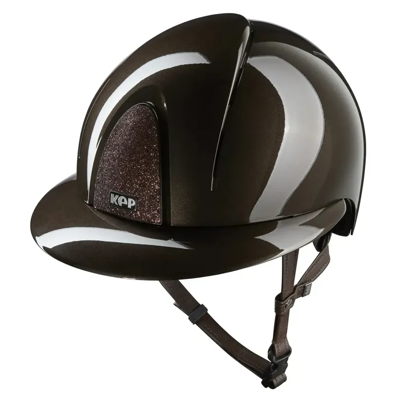 Smart Nova Metal Polish Brown Star Polo Visor