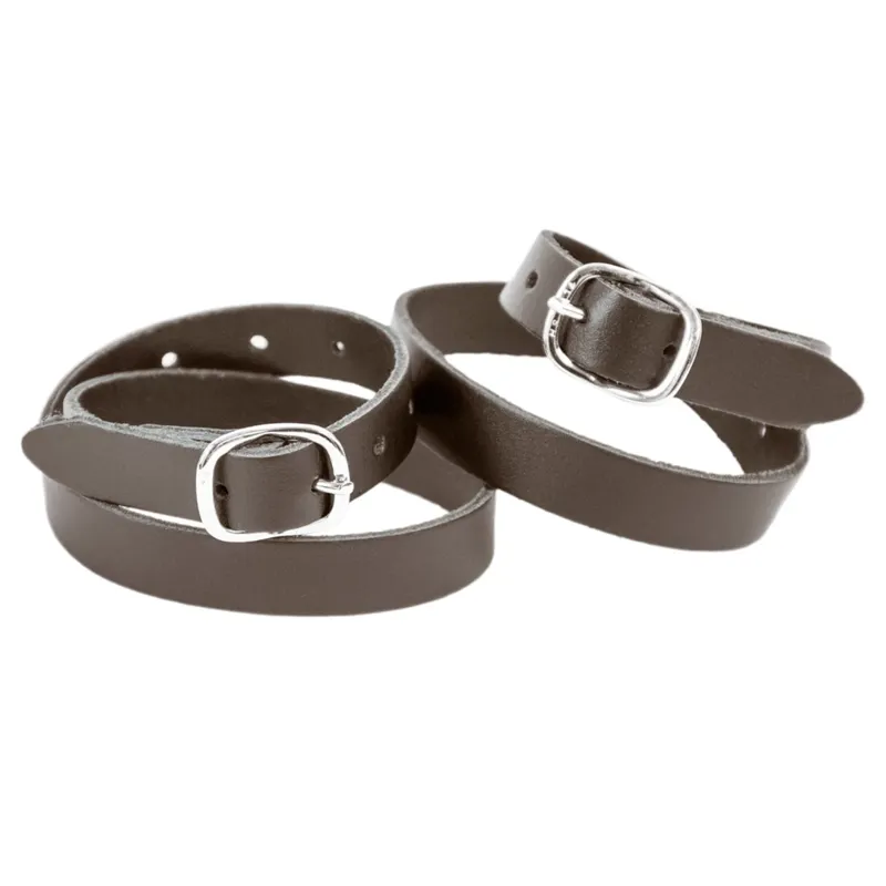 Sprenger Leather Spur Straps 45cm Brown